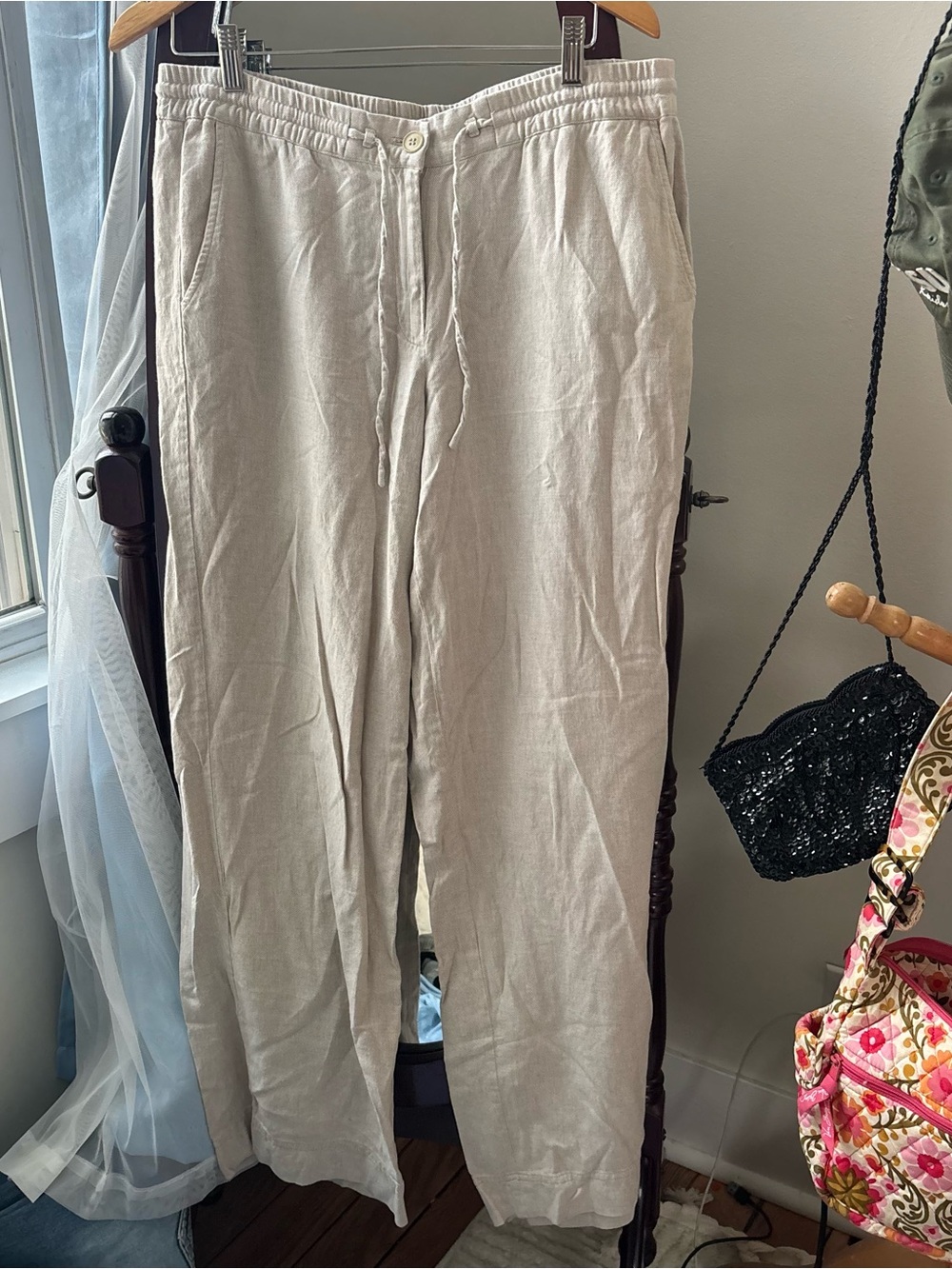 Large Talbots Linen Pants